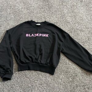 H&M Black Kids Sweatshirt Blackpink